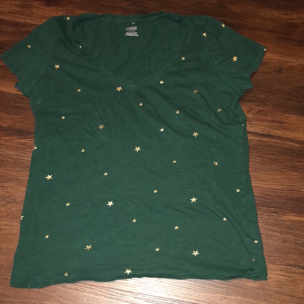 Pink by Victoria’s Secret Green star top M